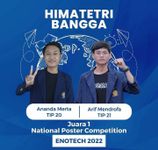 Mahasiswa Prodi TIP FTP Unud Menangkan Lomba Poster Nasional ENOTECH FTP Unud