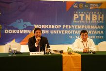 Universitas Udayana Selenggarakan Workshop Penyempurnaan Dokumen PTN BH fakultas hukum