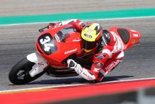 Start dari Barisan Belakang, Arbi Sukses Finish 11 Besar di JuniorGP Aragon JuniorGP