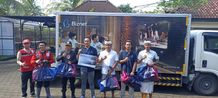 Sinergi Biznet dan Pemkab Jembrana, Ringankan Beban Para Korban Banjir Banjir
