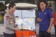 Perlancar Pengamanan KTT G20, PLN Serahkan Bantuan Kendaraan Buggy kepada Polda Bali Buggy