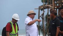 Bupati Tamba Cek Dua Proyek Besar di Jembrana Proyek besar