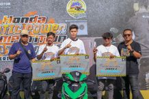 Gelaran Honda Matic Power Competition Area Denpasar-Badung Seri Tiga Diikuti 3 Kelas Honda Matic Power Competition