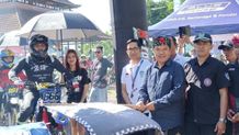Bupati Bangli Buka Offroad Motor Trail X-Rocks Adventure 2022 di Desa Pengotan Offroad