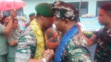 Mengharukan, Lepas-Sambut Dandim Tabanan, Riza Taufiq Hasan Gantikan Ferry Adianto Dandim Tabanan,