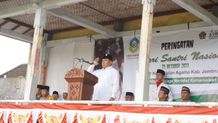 Bupati Tamba Ajak Santri Junjung Tinggi Toleransi Santri
