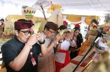 Bupati Tabanan Road Show Hadiri Yadnya di Tiga Desa pada Kecamatan Selbar dan Tabanan Yadnya