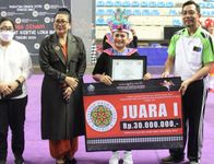 Pasikian Paiketan Krama Istri (PAKIS) Majelis Desa Adat Provinsi Bali Gelar Lomba Senam Nangun Sat Kerthi Loka Bali Lomba Senam