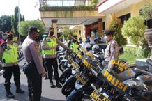 Ratusan Personel Polres Buleleng Siap Amankan Pintu Masuk Menuju Bali G20