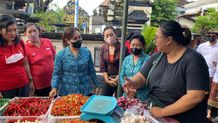 Kendalikan Inflasi, Pemkot Denpasar Kembali Gelar Bazar Pangan di Sumerta Kauh kendalikan inflasi