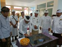Wakil Wali Kota Arya Wibawa Resmikan Gedung Baru LPD Desa Adat Panjer resmikan LPD