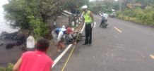 Adu Jangkrik, Pengendara Motor Meregang Nyawa di Desa Pacung Adu Jangkrik