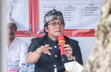 Karya Ngeratep dan Melaspas Ida Sesuhunan Ratu Mas Alit Pura Dalam Alit Natar Sari Bupati Giri Prasta