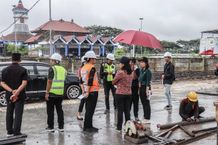 Tinjau Kegiatan Pembangunan Badung Tahun 2022 tinjau pembangunan
