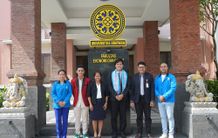 Penandatanganan Kerjasama FEB Unud dengan Management Dili Institute Of Technology feb unud