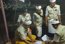 LPPM dan Fakultas Teknik Unud Melaksanakan Kajian Teknis Sirkulasi Udara Pura Goa Giri Putri fakultas teknik