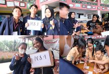 Calon Anggota Muda BEM FKH Unud Kelompok Tiga Gelar Kegiatan Edukasi Masyarakat fkh unud