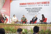 BPIP RI Berkolaborasi dengan Unud dan Kompas TV Selenggarakan Seminar Pancasila 2022 BPIP RI