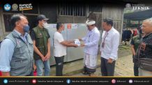 Team Innovillage bersama Fakultas Teknik Unud Serahkan Alat Program Sosial Projects Innovillage 2022 fakultas teknik unud