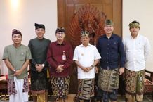 Sukseskan Kongres AFEBI Ke-10, Panitia Audiensi dengan Gubernur Bali feb unud
