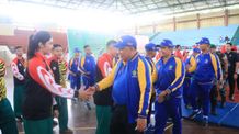 7 Kabupaten Berlaga Cabor Yongmodo Porprov XV di Jembrana Yongmodo