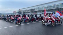 Juara Asia Andi Gilang dan Komunitas Honda Ramaikan CBR Track Day di Mandalika CBR Track Day