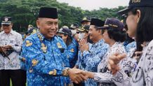 HUT Ke-51 KORPRI , Bupati Tamba: KORPRI dan PGRI Harus Berperan Aktif dan Berinovasi KORPRI