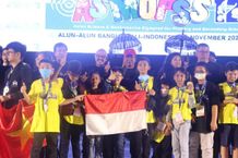 Bupati Sedana Arta Tutup Olimpiade Sains dan Matematika Tingkat Asia di Kabupaten Bangli Bangli