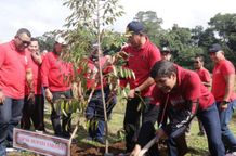 Aksi Penanaman Pohon Semarakkan Perayaan HUT ke-529 Kota Tabanan HUT Kota Tabanan