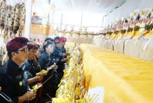Wujud Sradha Bhakti, Bupati Sanjaya Hadiri Ngaben Bersama Desa Adat Poyan Ngaben