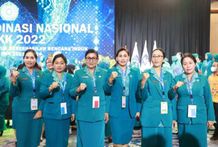 Putri Koster Hadiri Rakornas TP PKK Tahun 2022 PKK