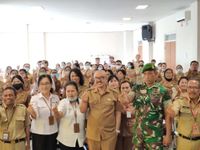 Wabup Diar Pimpin Rapat Evaluasi Hasil Tindak Lanjut Kasus Stunting di Kabupaten Bangli Stunting