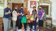 Bentuk Kepedulian, Astra Motor Bali Kunjungi Rumah Veteran Veteran