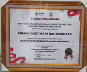 Raih Predikat WBBM Dari Kemenpan RB, RS Mata Bali Mandara Makin Giat Genjot Inovasi Pelayanan RS BALI MANDARA