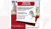 Masih Terbuka, Pendaftaran Calon Dewas dan Direksi Perusda KBS Diperpanjang Sampai 21 Desember 2022 pendaftaran