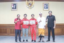 Badung Beri Penghargaan Kepada Atlet Berprestasi di Ajang Porprov Bali XV Tahun 2022 Porprov Bali