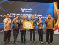 Disdukcapil Badung Raih Penghargaan Penyelenggara Pelayanan Publik Disdukcapil Badung