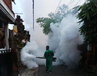 Antisipasi Peningkatan Kasus DBD, Kelurahan Panjer Giatkan Fogging Focus di Lingkungan Tegalsari Fogging