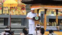 Rampung Direhab, Pura Jagatnata Jembrana Dipelaspas Jembrana