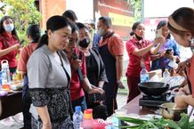 Antari Jaya Negara Sebut Lomba Masak Makanan Sehat Bergizi, Implementasi Program Pokok PKK lomba masak