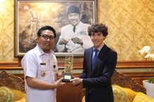 Wawali Arya Wibawa Terima MFUPP, Bahas Soal Isu Ketahanan Pangan Wawali Arya Wibawa
