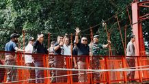 Pasca Banjir Bandang, Kini Jembatan Gelar Kembali Dioperasikan jembatan jembrana
