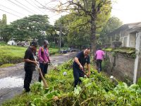 Ingatkan Masyarakat Akan Pentingnya Kebersihan, Desa Dangin Puri Klod Rutin Laksanakan Bersih-Bersih Lingkungan bersih-bersih