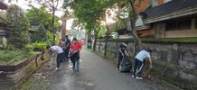 Ciptakan Lingkungan Asri, Desa Dangin Puri Kangin Gelar Giat Jumat Bersih jumat bersih