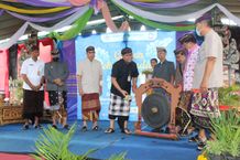Wawali Arya Wibawa Buka Gelora Pekan Budaya Pelajar, Serangkaian HUT ke-46 Tahun SMP Dharma Wiweka Denpasar Wawali Arya Wibawa