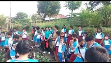 Isi Jeda Semester, Siswa SDN 4 Sumerta Belajar Bercocok Tanam di Komunitas Tani Tukad Turbin Komunitas Tani Tukad Turbin