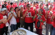 Pasar Murah di CFD, Bupati Sanjaya Harap Mampu Stabilkan Harga Bahan Pokok Menjelang Nataru dan Galungan Nataru