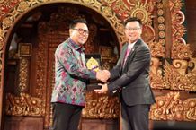Wawali Arya Wibawa Buka Konferensi 10th British Council New Directions British Council in English Assessment English
