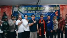 Perayaan Natal di Pekutatan, Wabup Ipat Dukung Toleransi Antara Umat Beragama Pekutatan