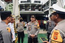 Pengamanan Jelang Nataru, Kapolda Bali Cek Sejumlah Pos Pam Terpadu Polda Bali